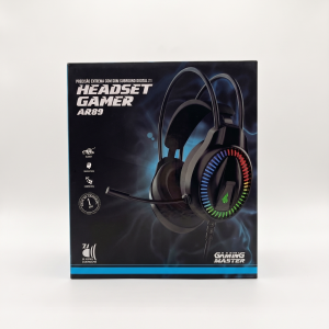 HEADPHONE USB K-MEX AR89 GAMER 7.1 C/ MI