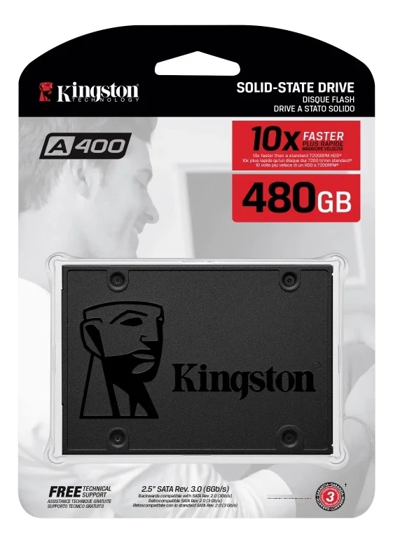 HD 480 GB SSD KINGSTON 2.5'